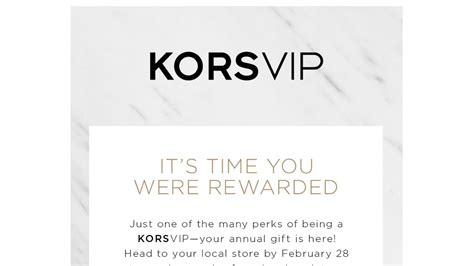 michael kors annual member gift 2023|michael kors rewards.